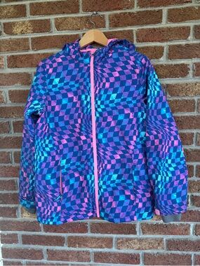 lands end jacket.  girls size xl.  lined.  euc.